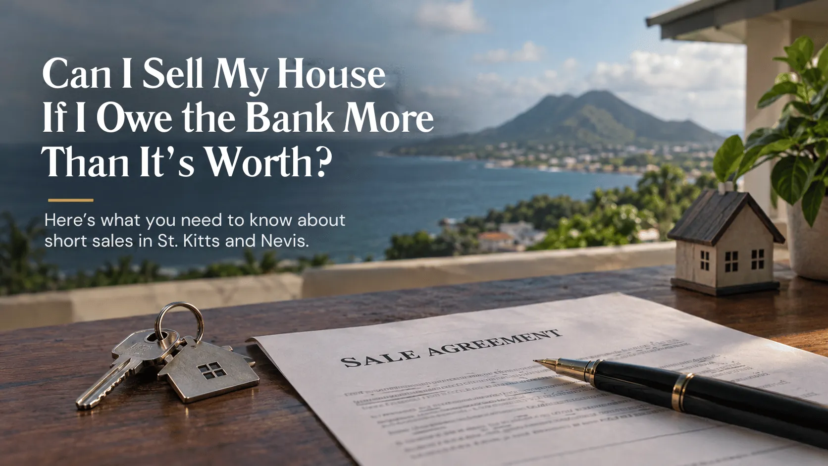 Can I Sell My House If I Owe the Bank More Than It’s Worth in St. Kitts and Nevis?