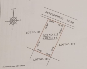 Land for Sale at Estridge Housing Development