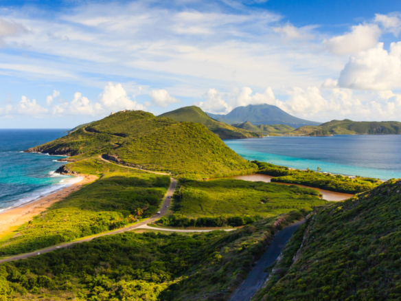 Lookout point at Timothy Hill - Saint Kitts and Nevis Citizenship by investment