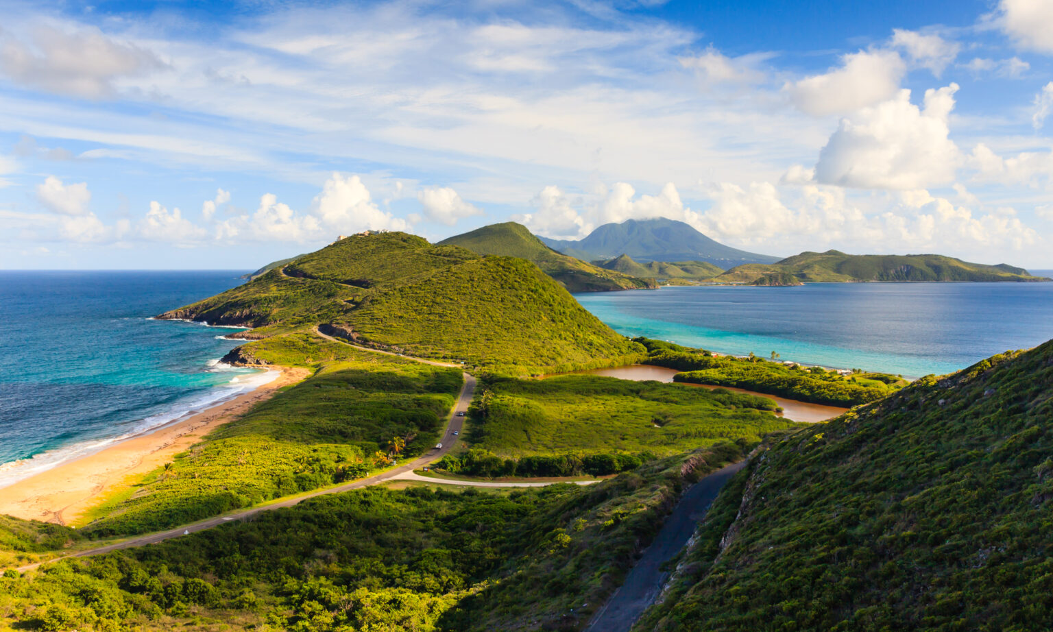 Lookout point at Timothy Hill - Saint Kitts and Nevis Citizenship by investment